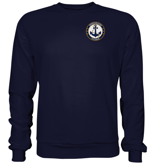 BUNDESMARINE Marine Veteran Brustlogo - Basic Sweatshirt