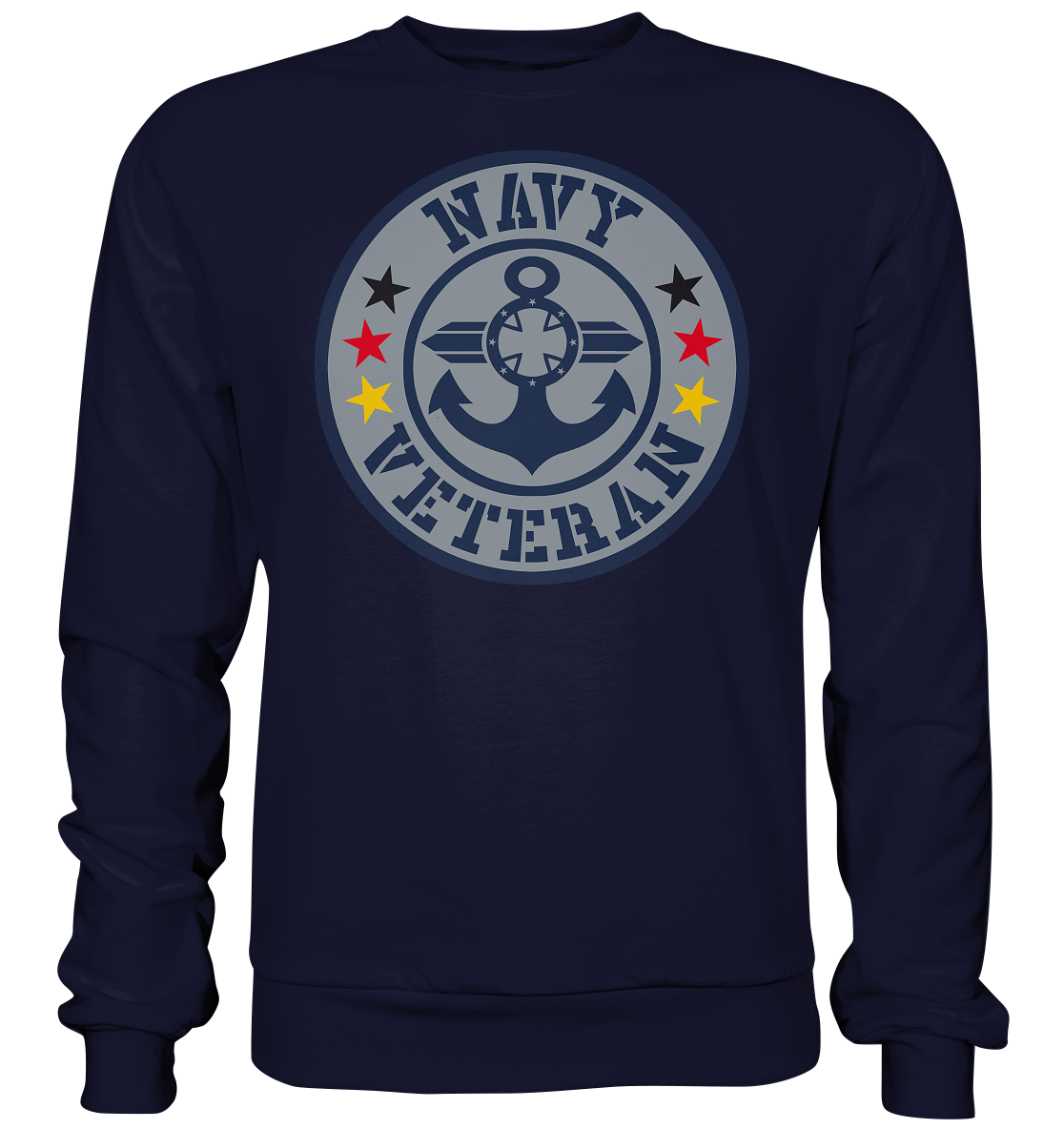 NAVY VETERAN Sterne - Basic Sweatshirt