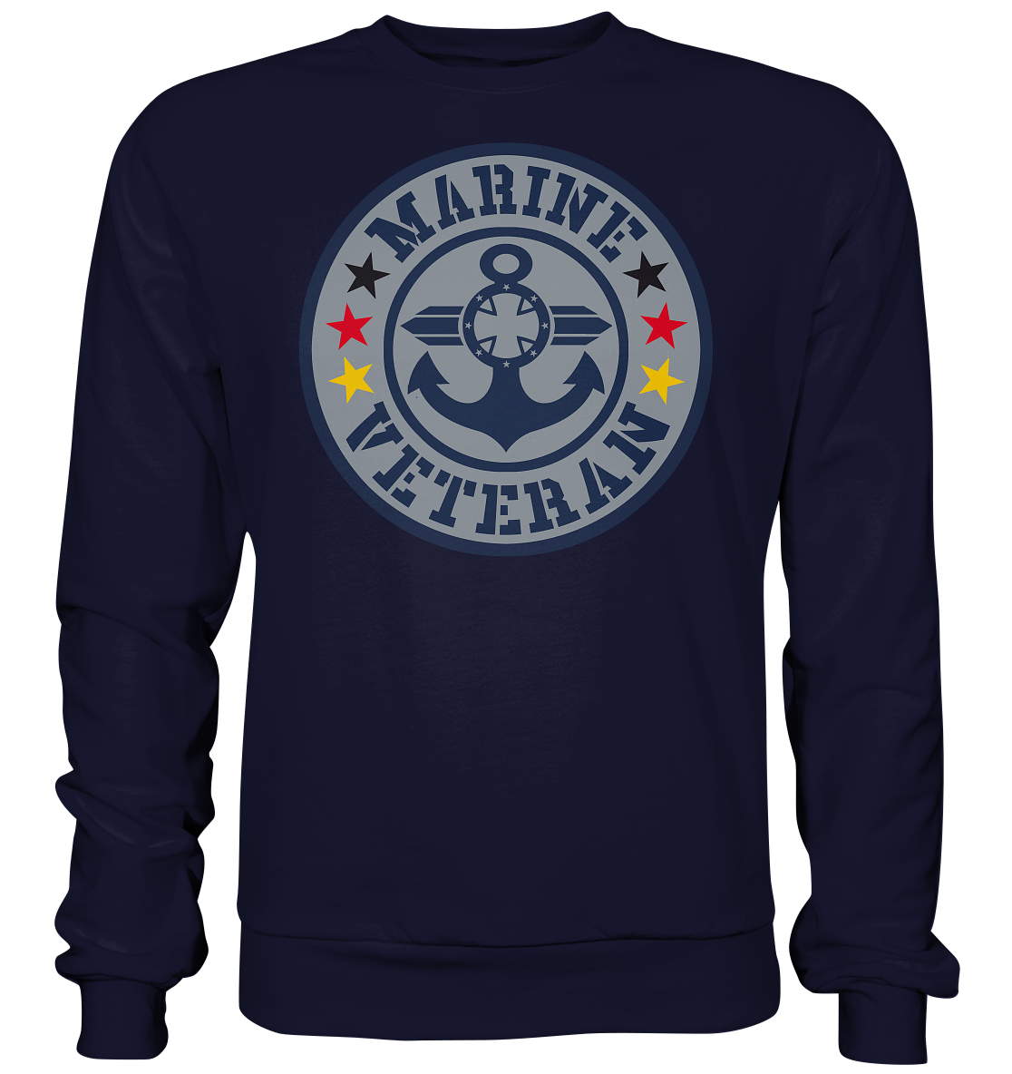 MARINE VETERAN Sterne - Basic Sweatshirt