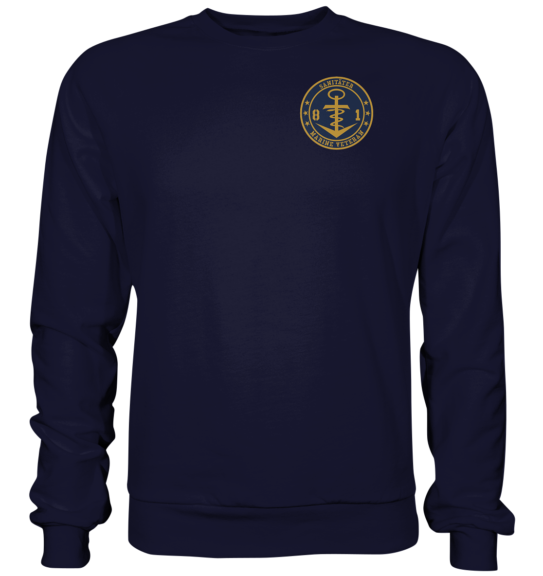 81er SANITÄTER Brustlogo - Basic Sweatshirt