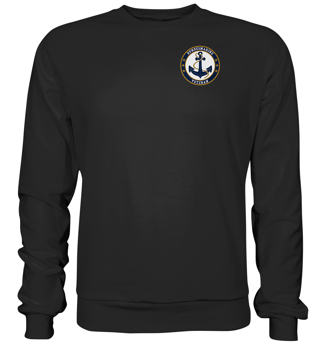 BUNDESMARINE Marine Veteran Brustlogo - Basic Sweatshirt