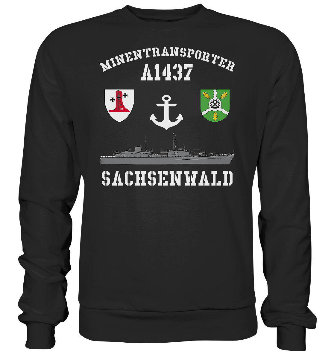 Minentransporter A1437 SACHSENWALD - Basic Sweatshirt