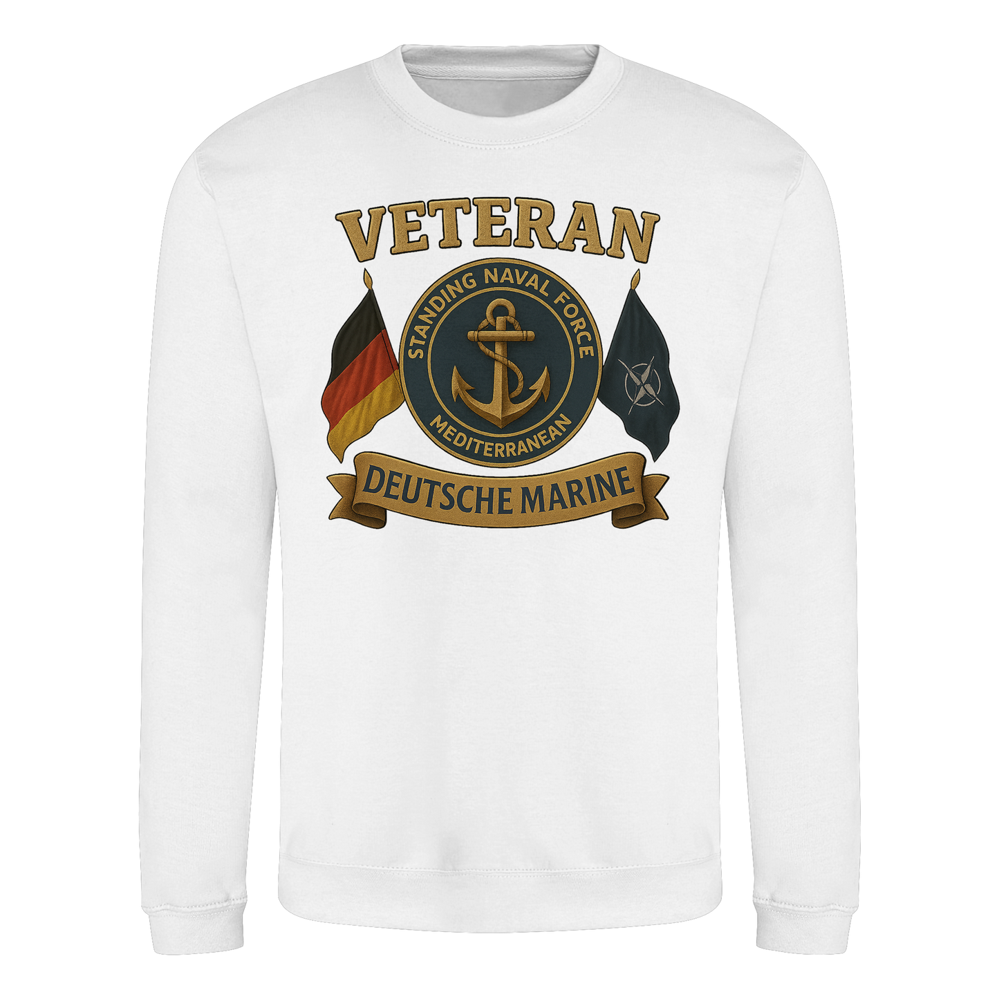 Veteran DEUTSCHE MARINE - SNFM - Basic Sweatshirt