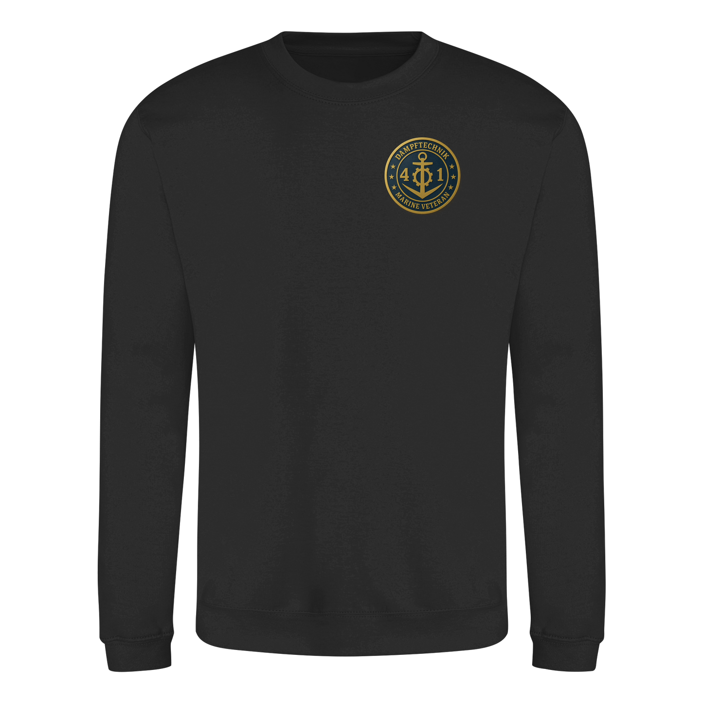 Marine Veteran 41er DAMPFTECHNIK - Metalleffekt - Basic Sweatshirt