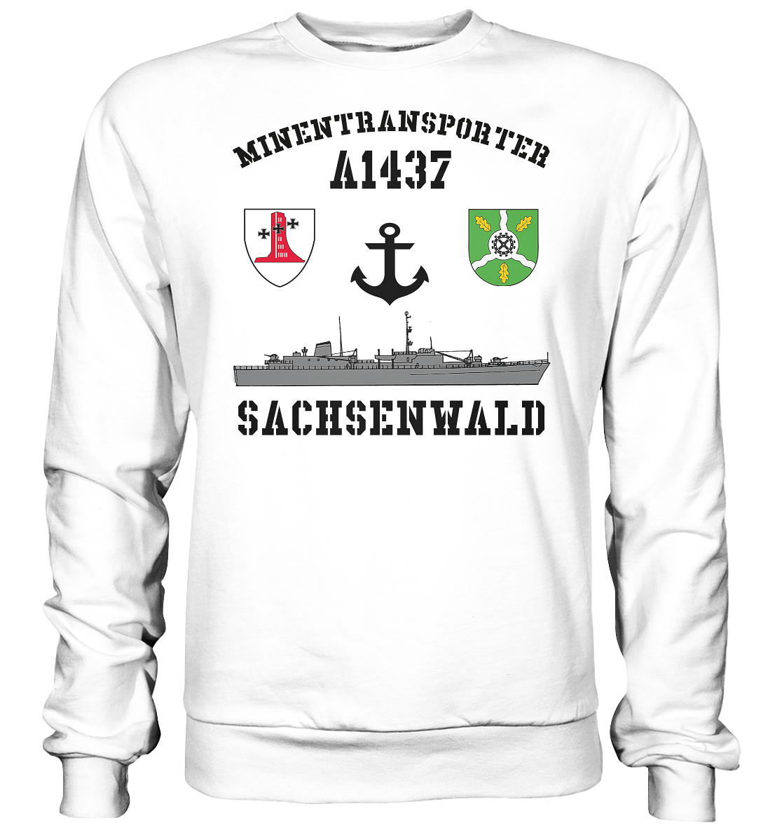 Minentransporter A1437 SACHSENWALD - Basic Sweatshirt