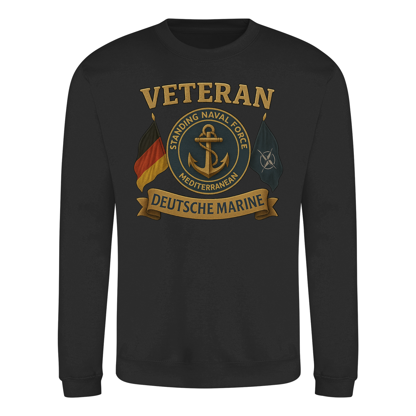Veteran DEUTSCHE MARINE - SNFM - Basic Sweatshirt