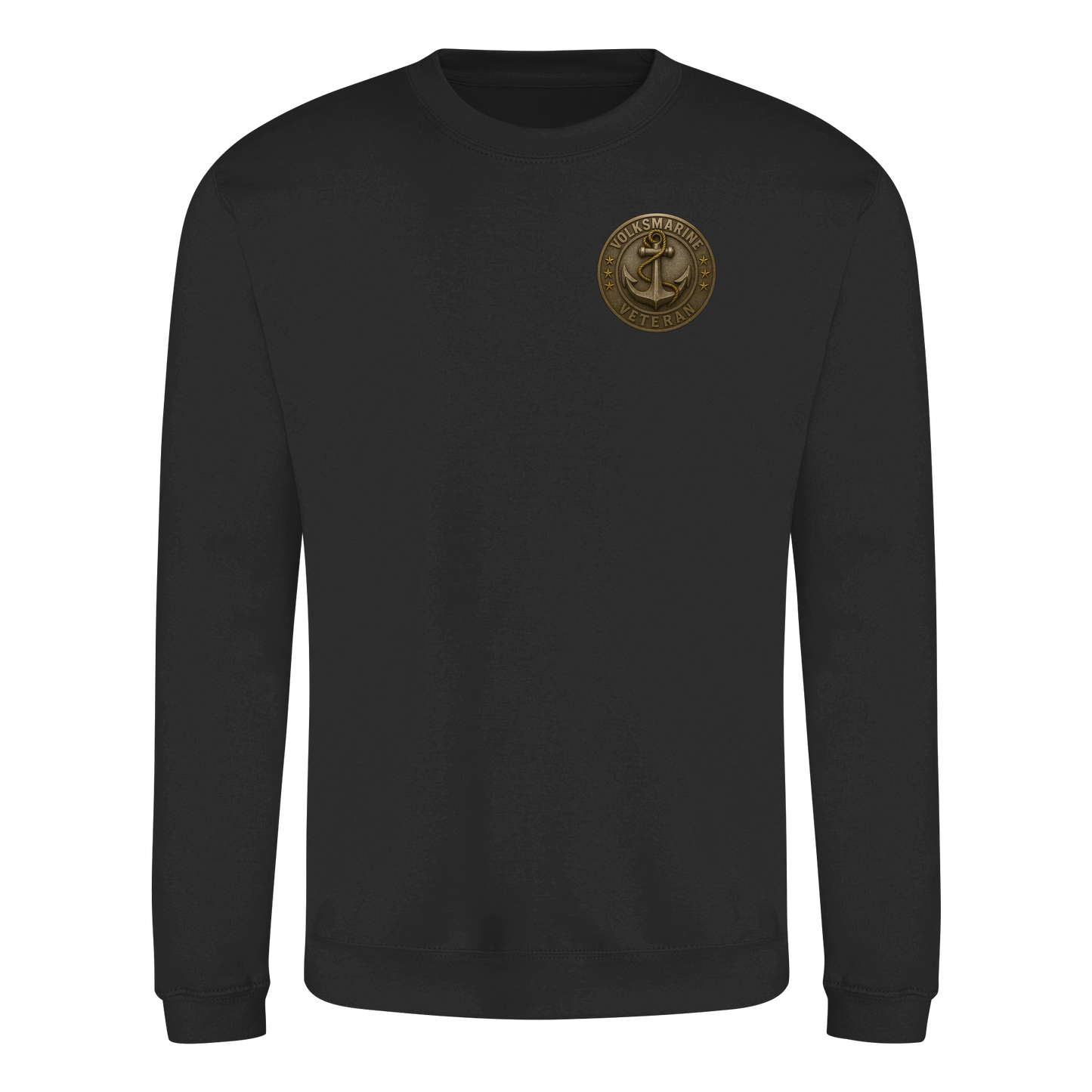 Volksmarine Veteran  - Metalleffekt - Basic Sweatshirt