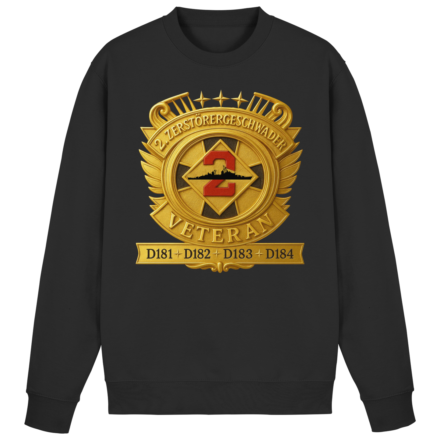 2. Zerstörergeschwader - Veteran  - Basic Sweatshirt