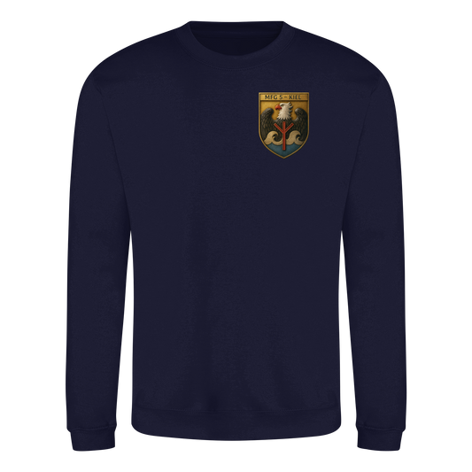 Wappen MFG5 - KIEL - Metalleffekt - Basic Sweatshirt