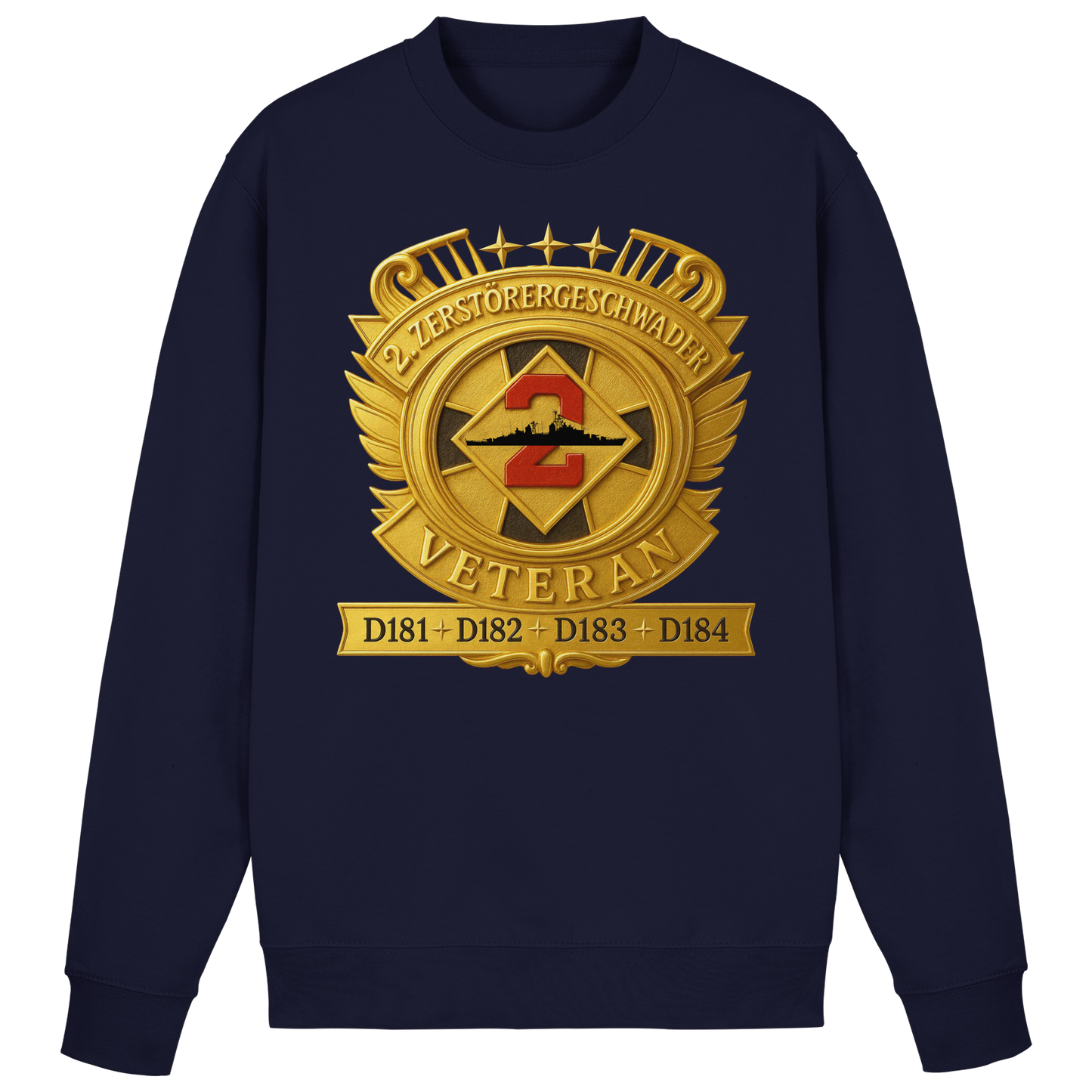 2. Zerstörergeschwader - Veteran  - Basic Sweatshirt