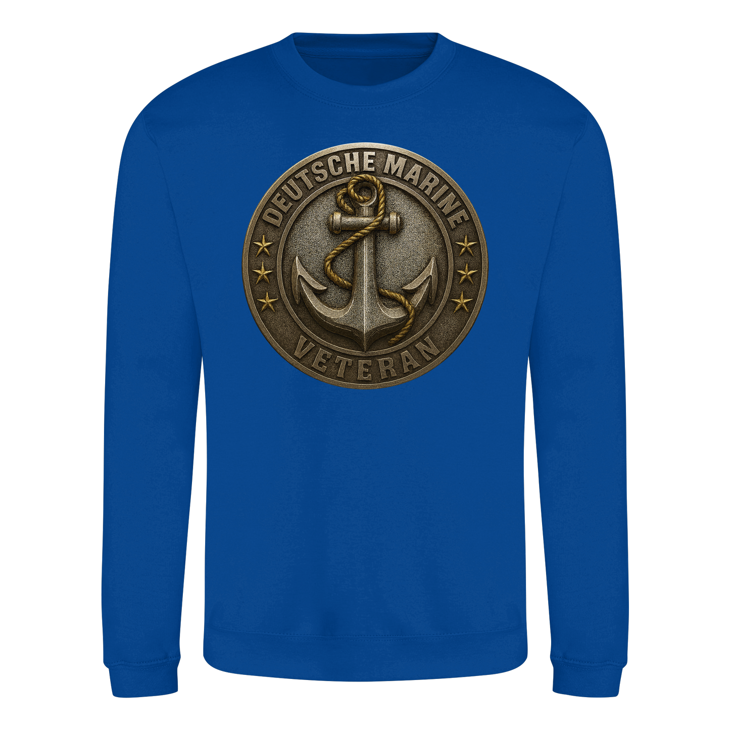 Deutsche Marine Veteran - Metalleffekt - Basic Sweatshirt