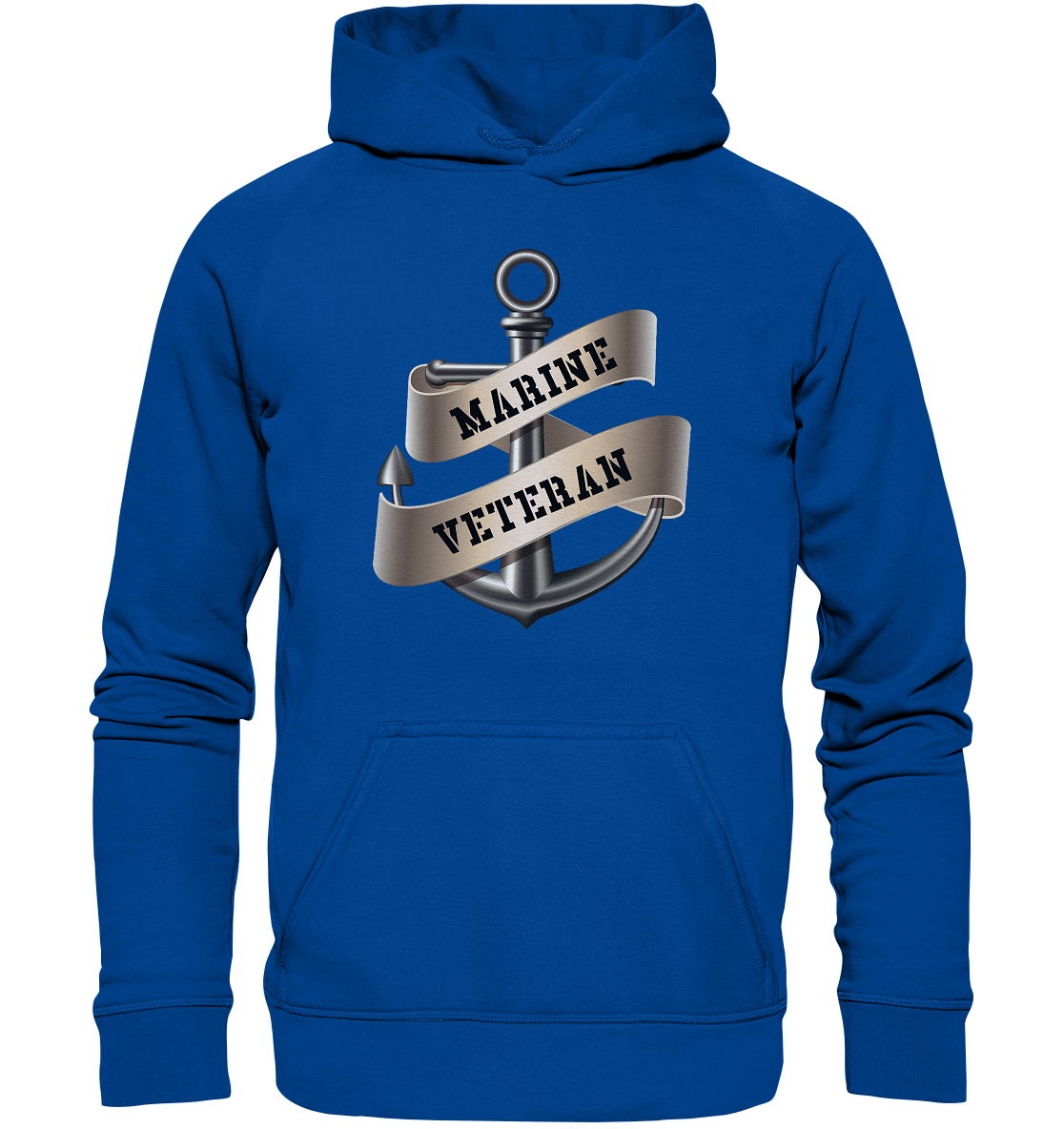 Anker MARINE VETERAN - Basic Unisex Hoodie