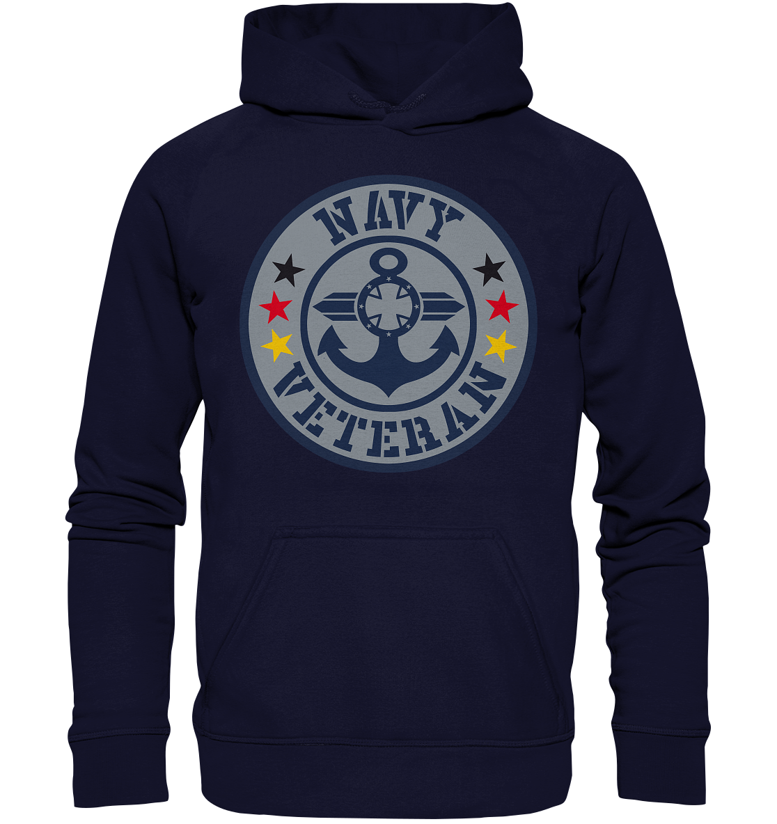 NAVY VETERAN Sterne - Basic Unisex Hoodie