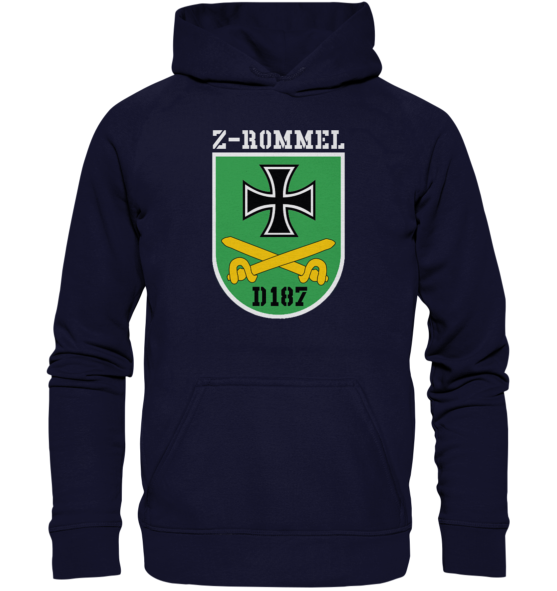 Z-Rommel Wappen - Basic Unisex Hoodie