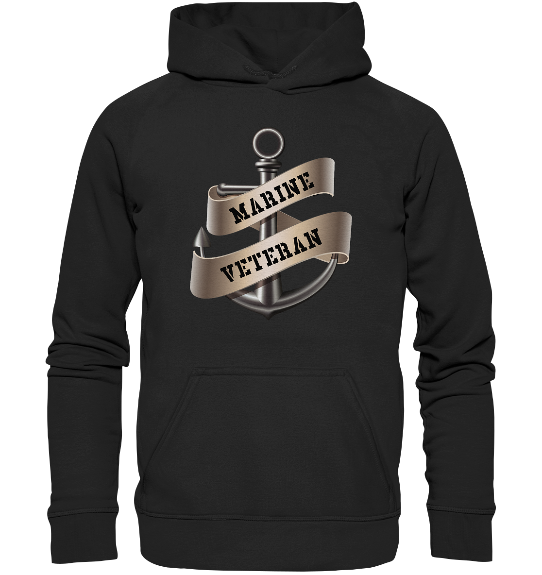 Anker MARINE VETERAN - Basic Unisex Hoodie