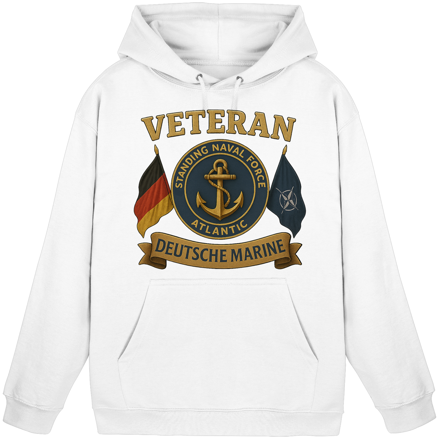 Veteran DEUTSCHE MARINE - SNFL - Basic Unisex Hoodie