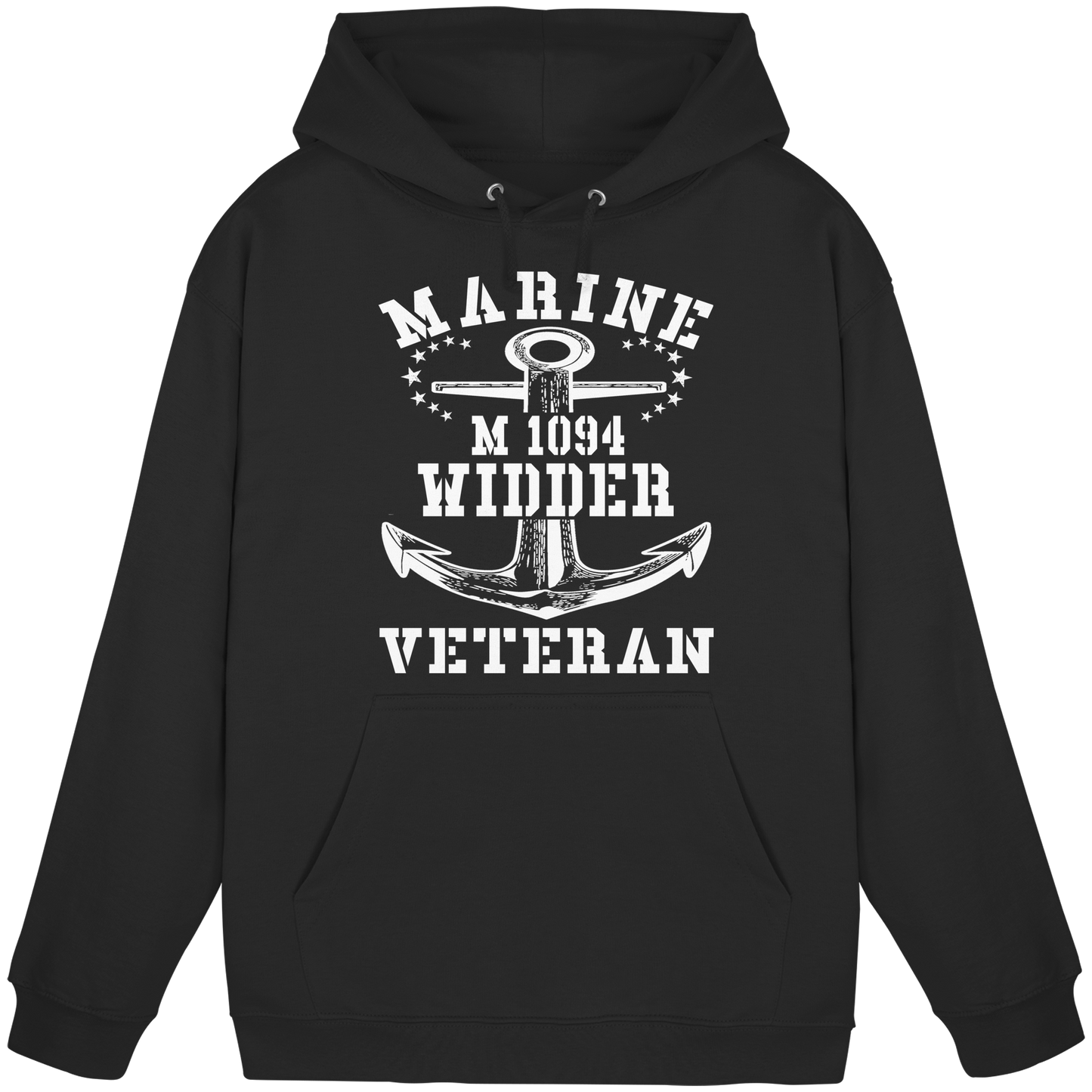 Marine Veteran M1094 WIDDER - Basic Unisex Hoodie