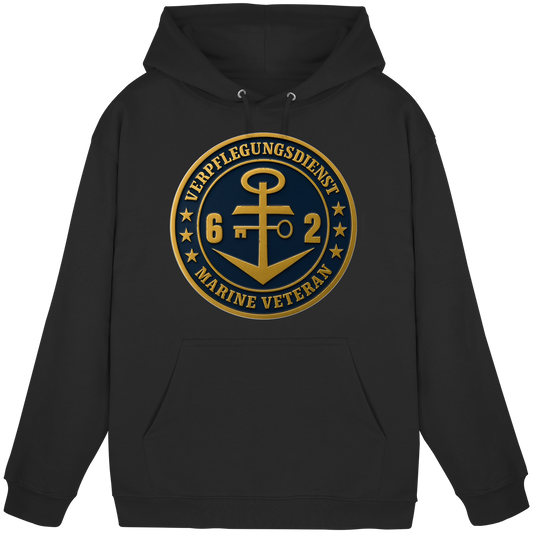 Marine Veteran 62er VERPFLEGUNGSDIENST - Metalleffekt - Basic Unisex Hoodie