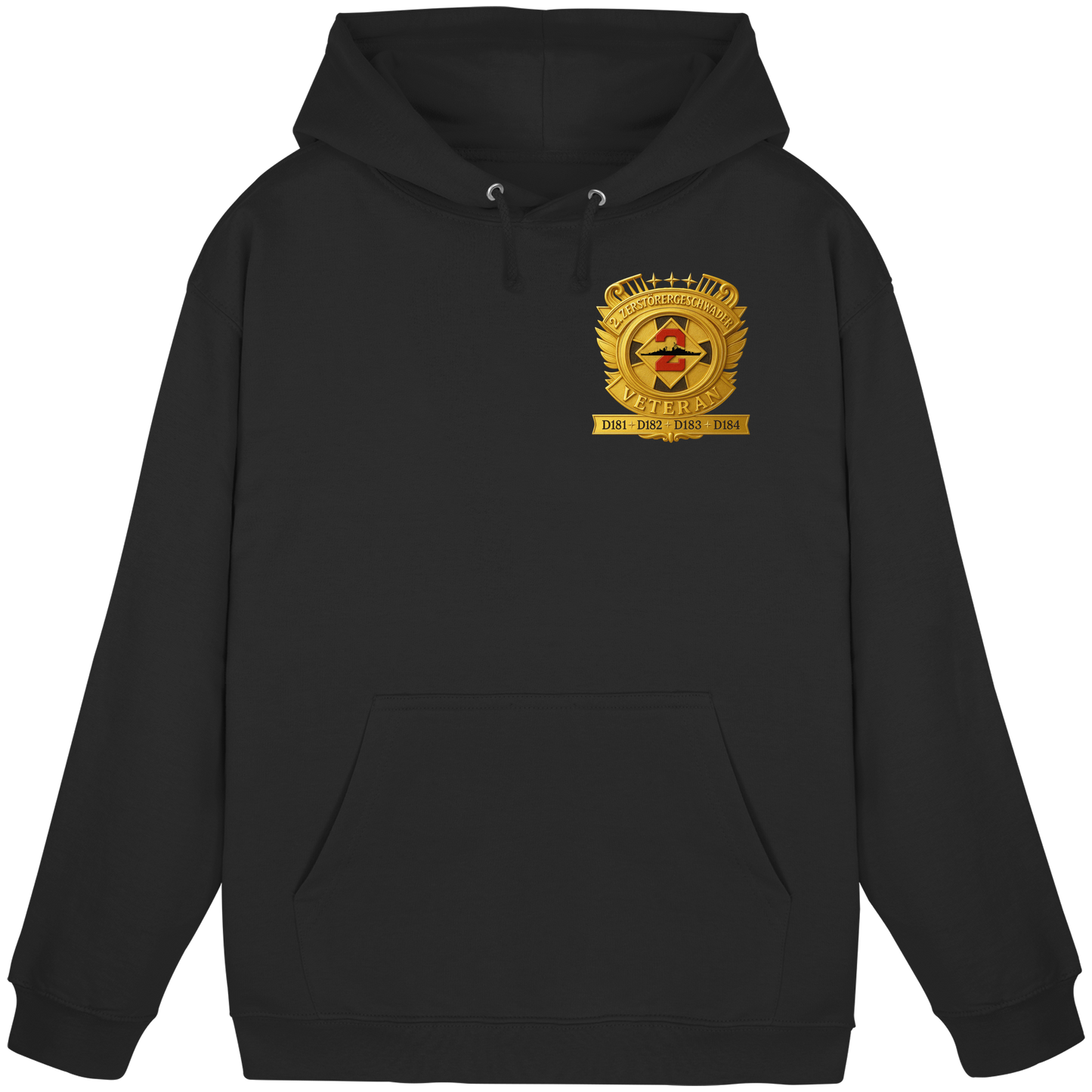 2. Zerstörergeschwader - Veteran - Basic Unisex Hoodie