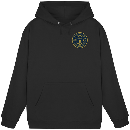 Marine Veteran 37er MINENTAUCHER - Metalleffekt - Basic Unisex Hoodie