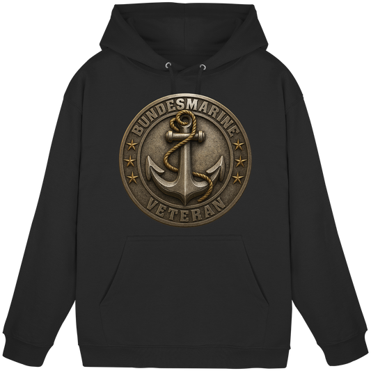 Logo BUNDESMARINE - Metalleffekt - Basic Unisex Hoodie