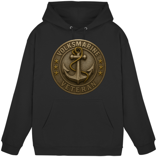 Volksmarine Veteran - Metalleffekt - Basic Unisex Hoodie