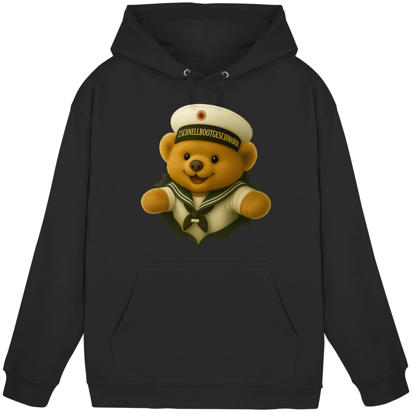 Teddy 2. SCHNELLBOOTGESCHWADER - Basic Unisex Hoodie