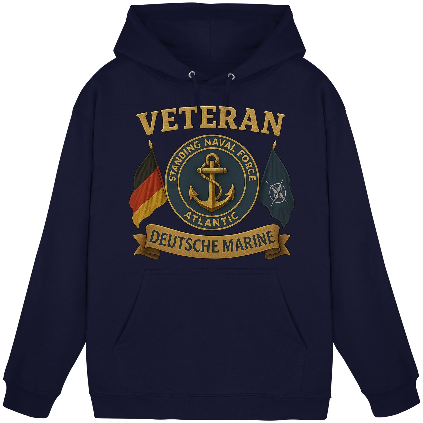 Veteran DEUTSCHE MARINE - SNFL - Basic Unisex Hoodie