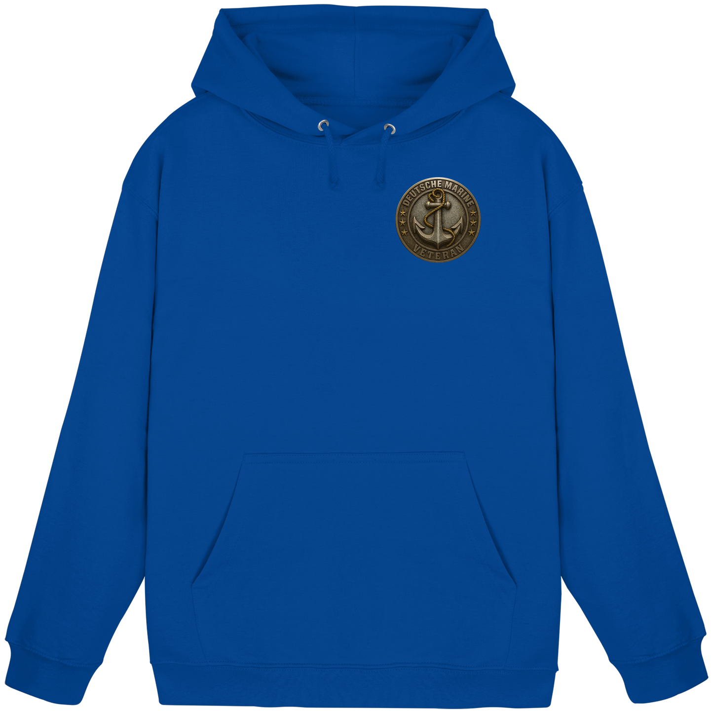 Deutsche Marine Veteran  - Metalleffekt  - Basic Unisex Hoodie