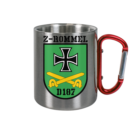Z-Rommel Wappen - Edelstahl Tasse