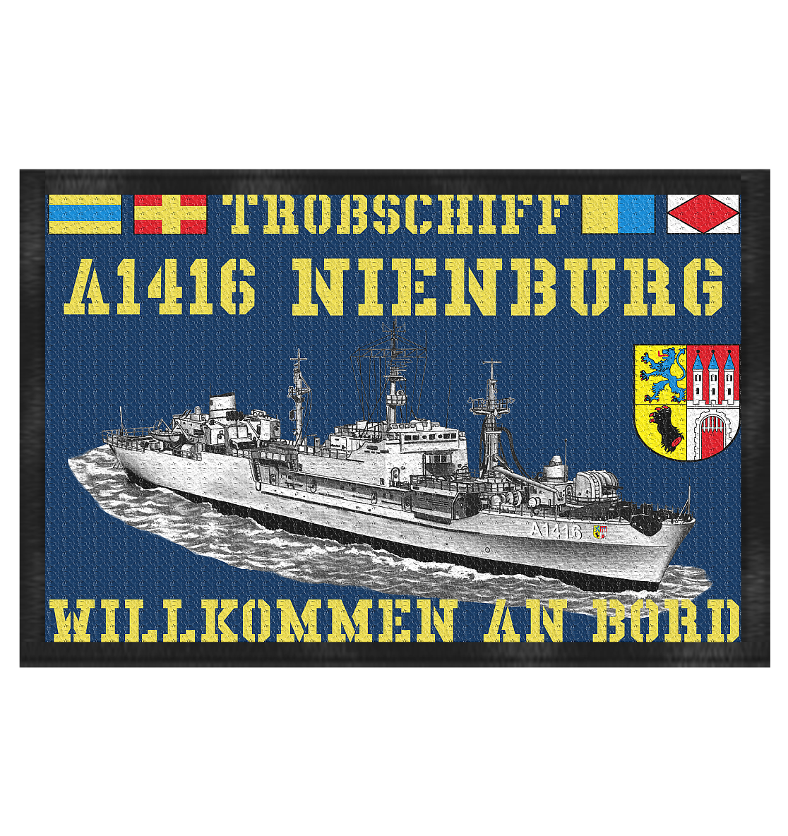 Troßschiff A1416 NIENBURG - Fußmatte 60x40cm