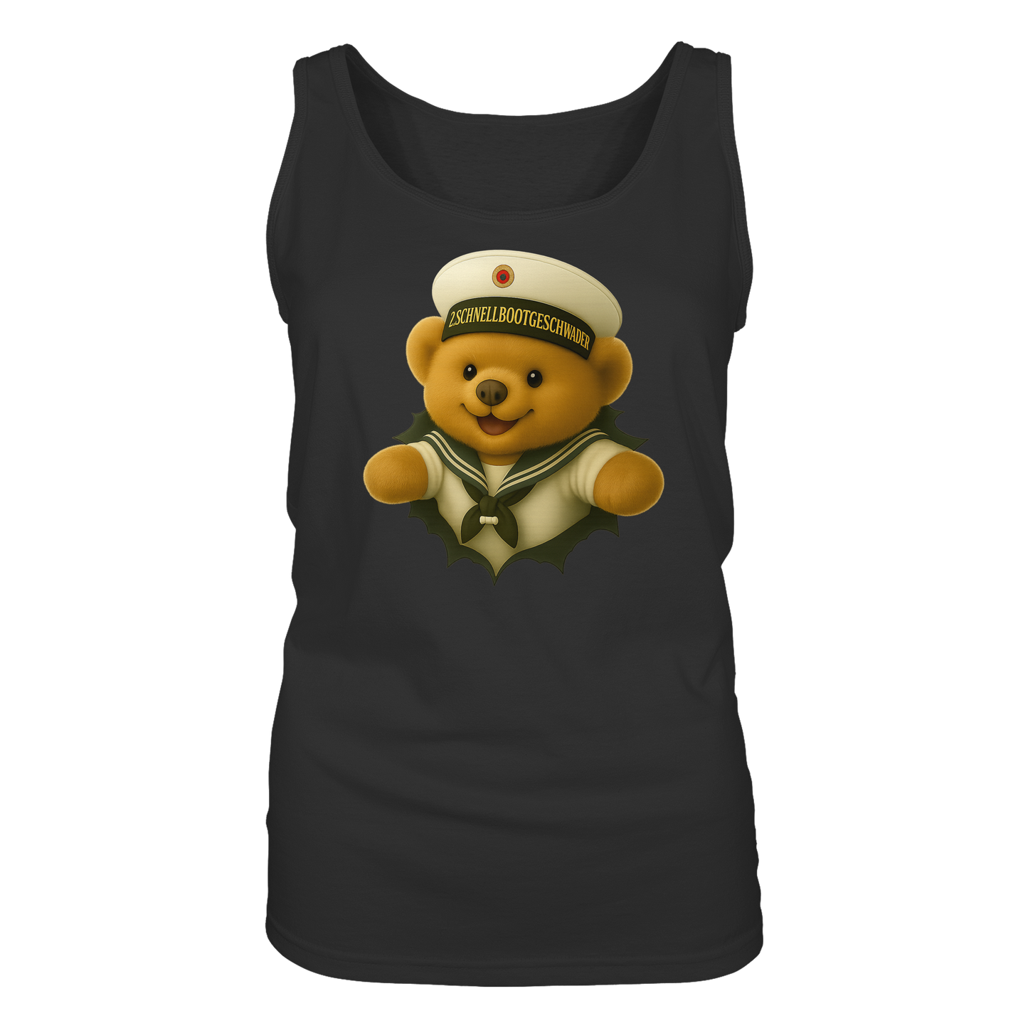 Teddy 2. SCHNELLBOOTGESCHWADER - Ladies Tank-Top