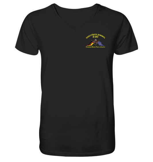 Zerstörer D187 ROMMEL SNFL - Mens Organic V-Neck Shirt