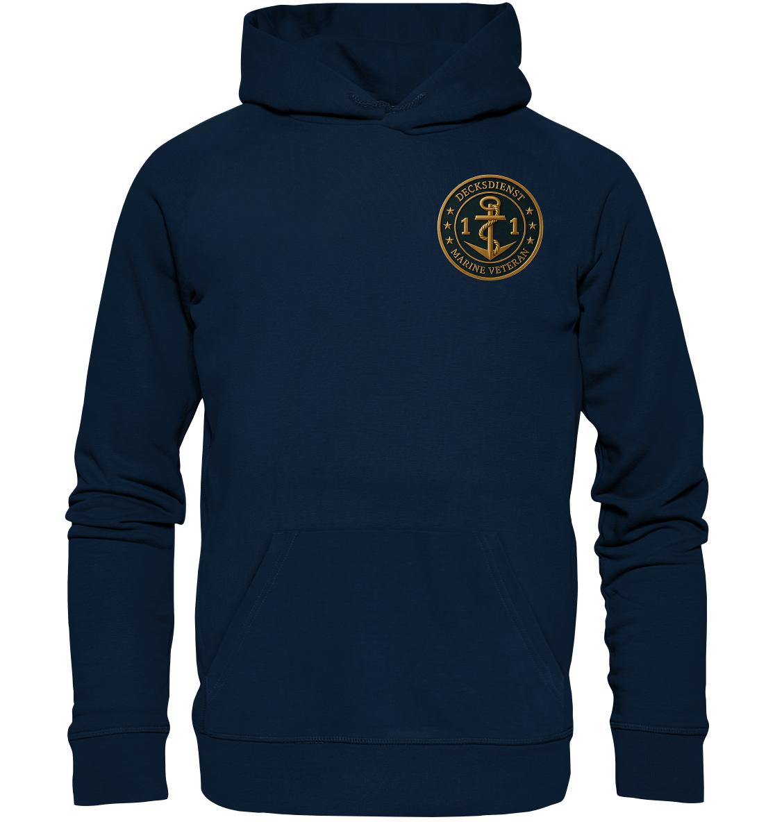 Verwendungsreihe 11 DECKSDIENST - Organic Basic Hoodie