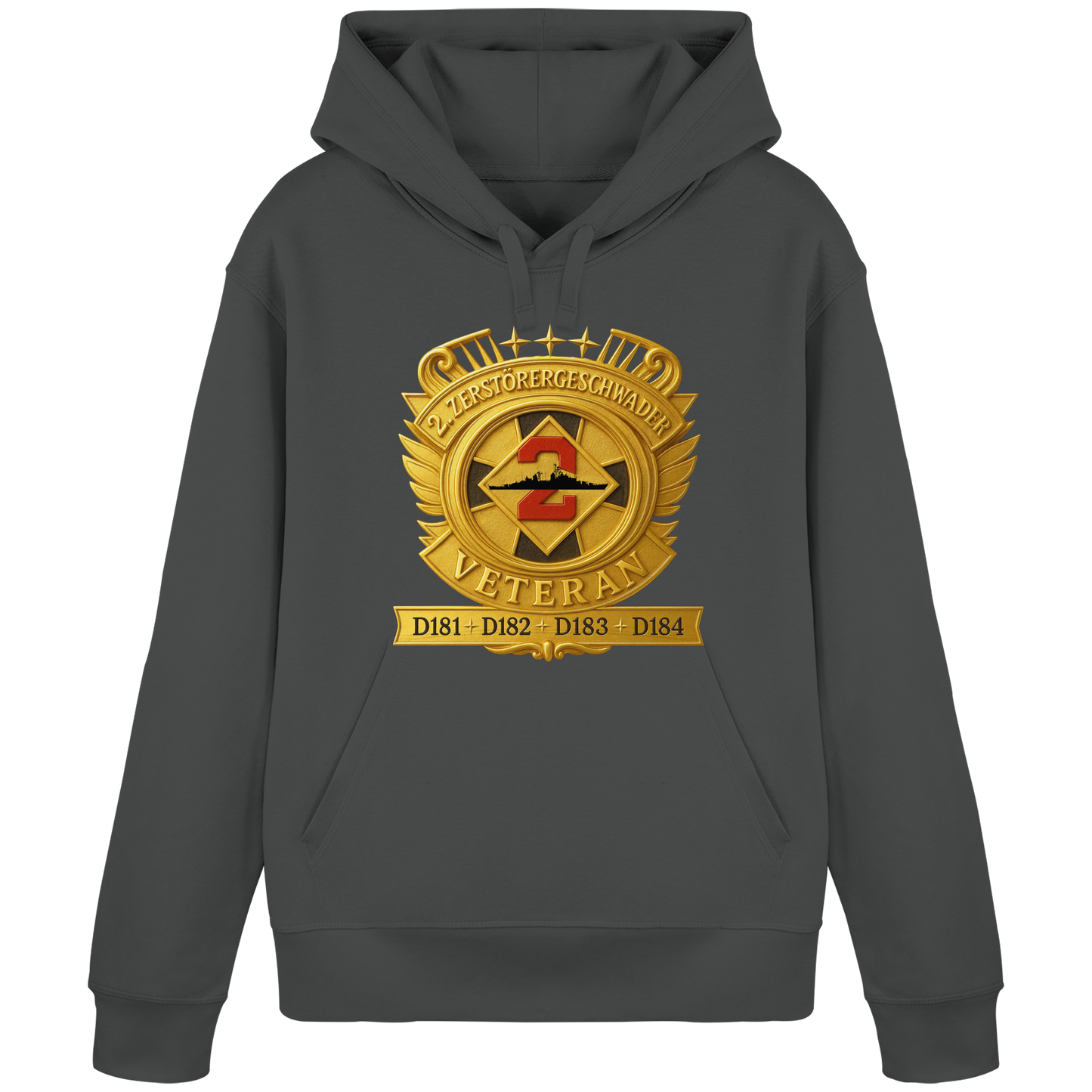 2. Zerstörergeschwader - Veteran  - Organic Basic Hoodie