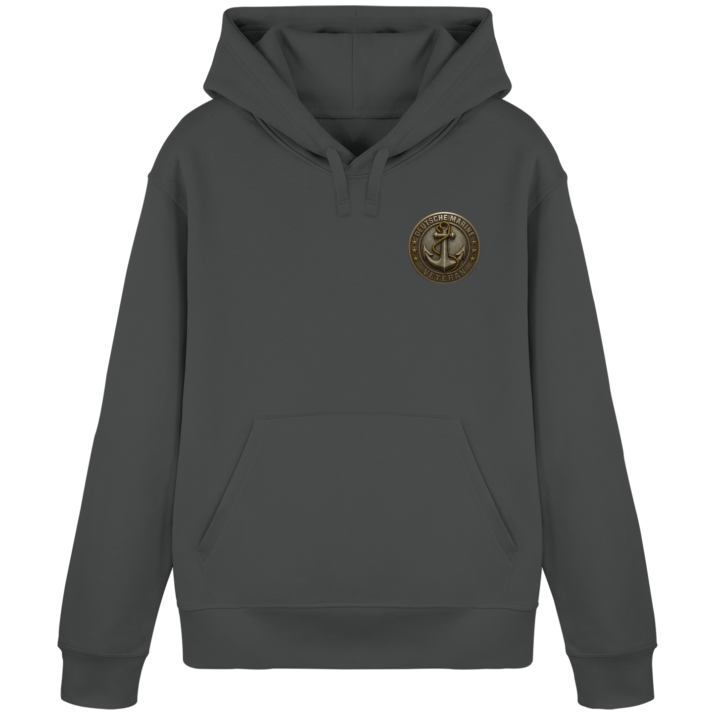Deutsche Marine Veteran  - Metalleffekt  - Organic Basic Hoodie