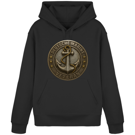 Deutsche Marine Veteran - Metalleffekt - Organic Basic Hoodie