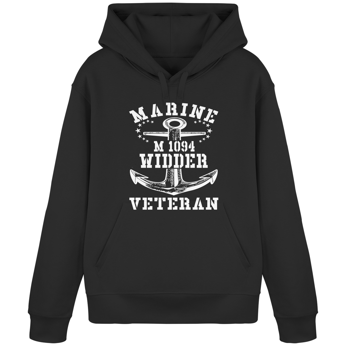 Marine Veteran M1094 WIDDER - Organic Basic Hoodie