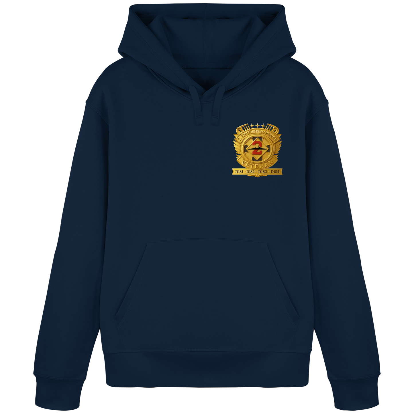 2. Zerstörergeschwader - Veteran - Organic Basic Hoodie