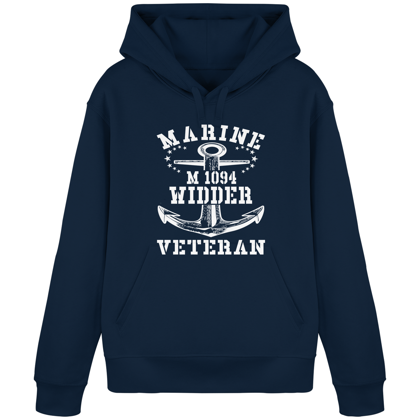 Marine Veteran M1094 WIDDER - Organic Basic Hoodie