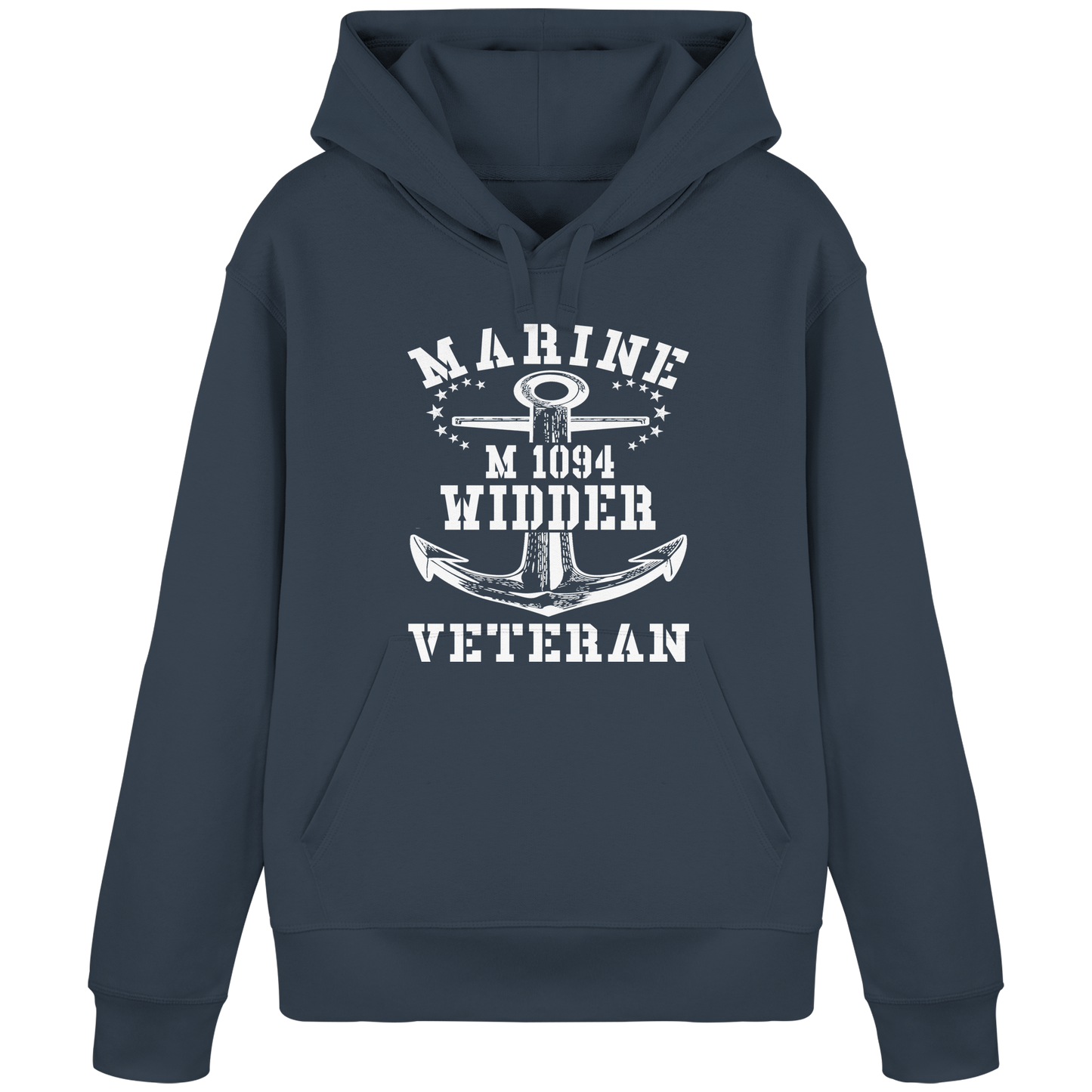 Marine Veteran M1094 WIDDER - Organic Basic Hoodie
