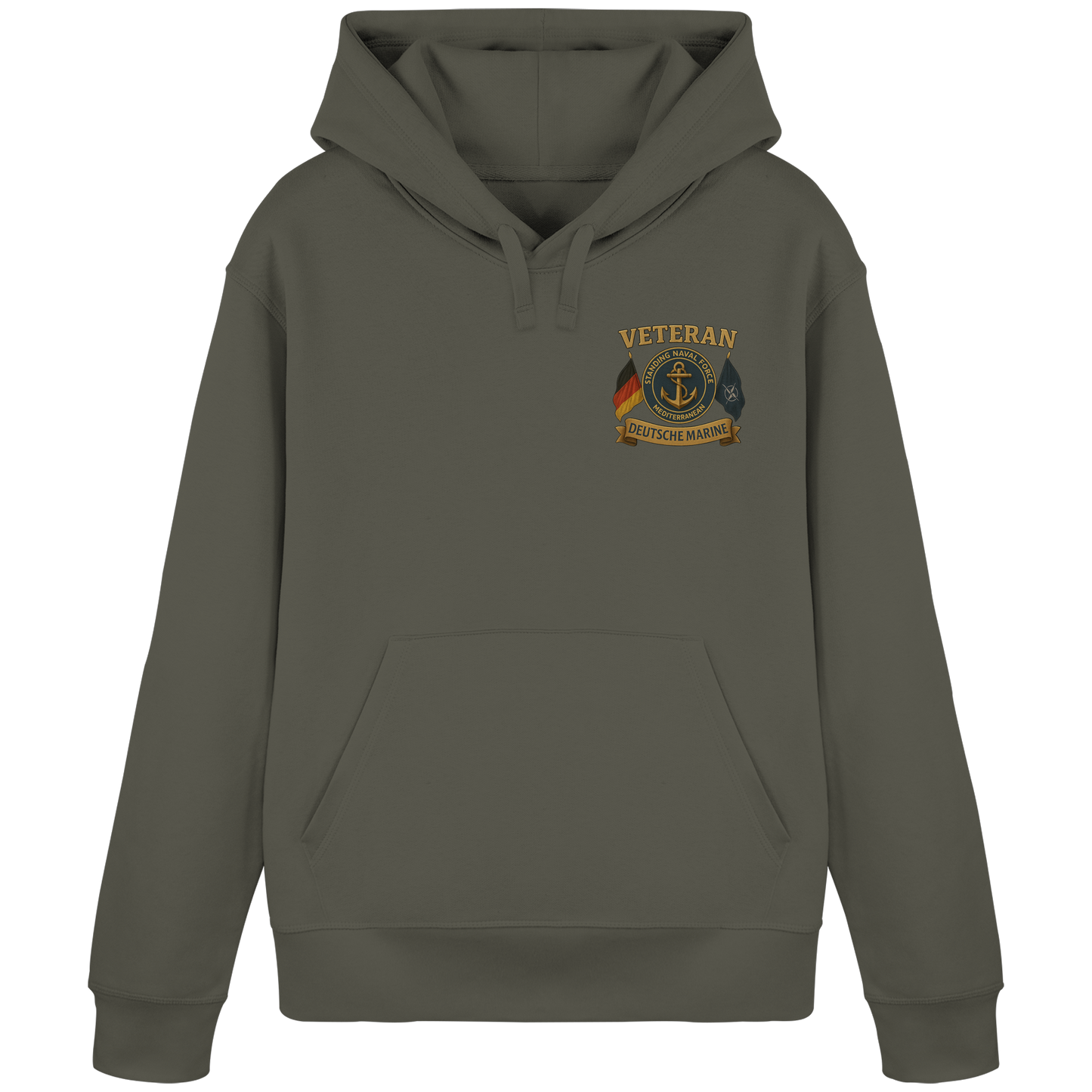 Veteran DEUTSCHE MARINE - SNFM - Organic Basic Hoodie