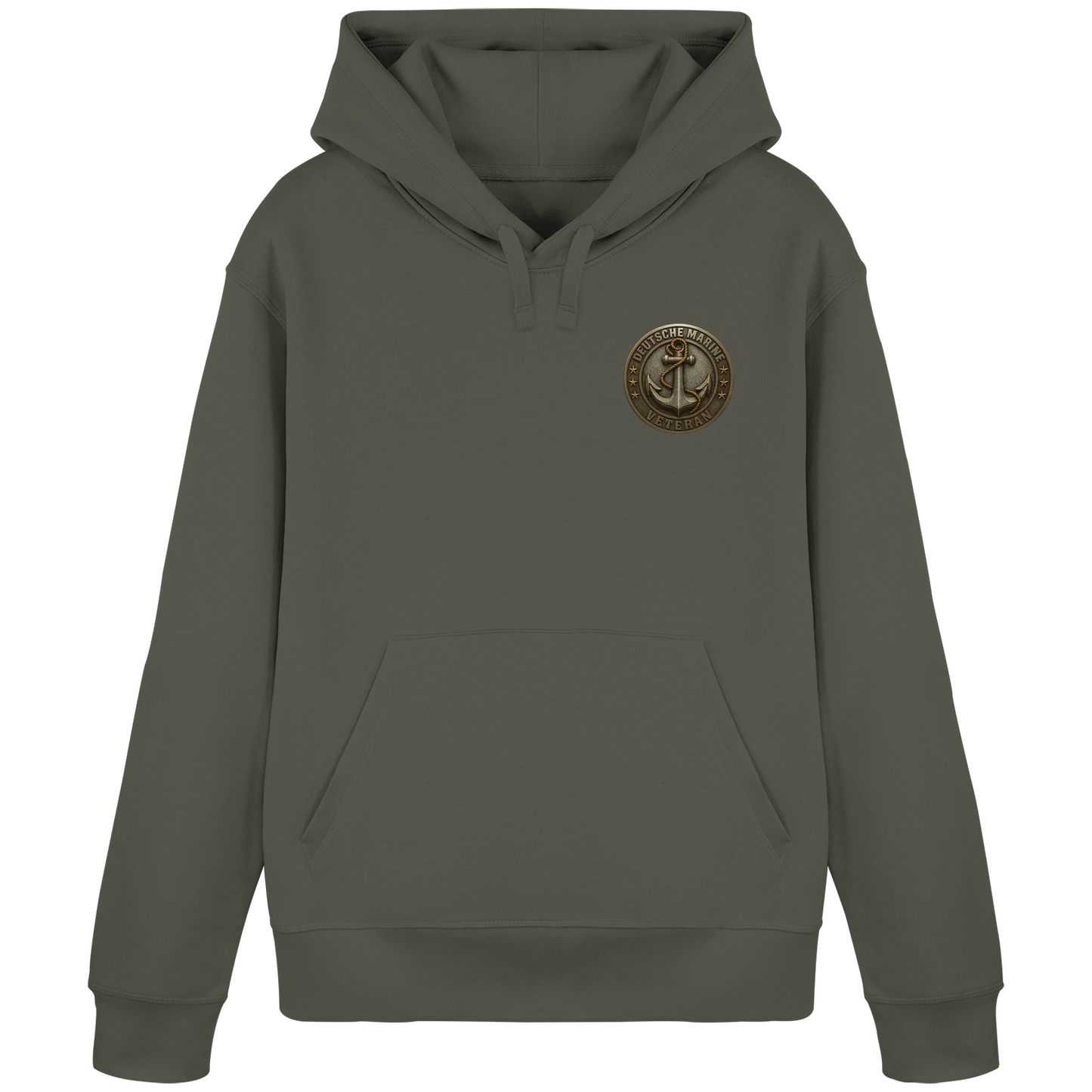 Deutsche Marine Veteran  - Metalleffekt  - Organic Basic Hoodie
