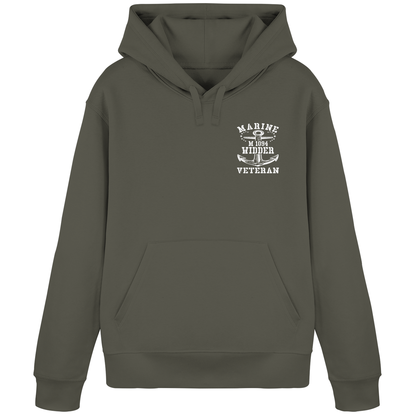 Marine Veteran M1094 WIDDER - Organic Basic Hoodie