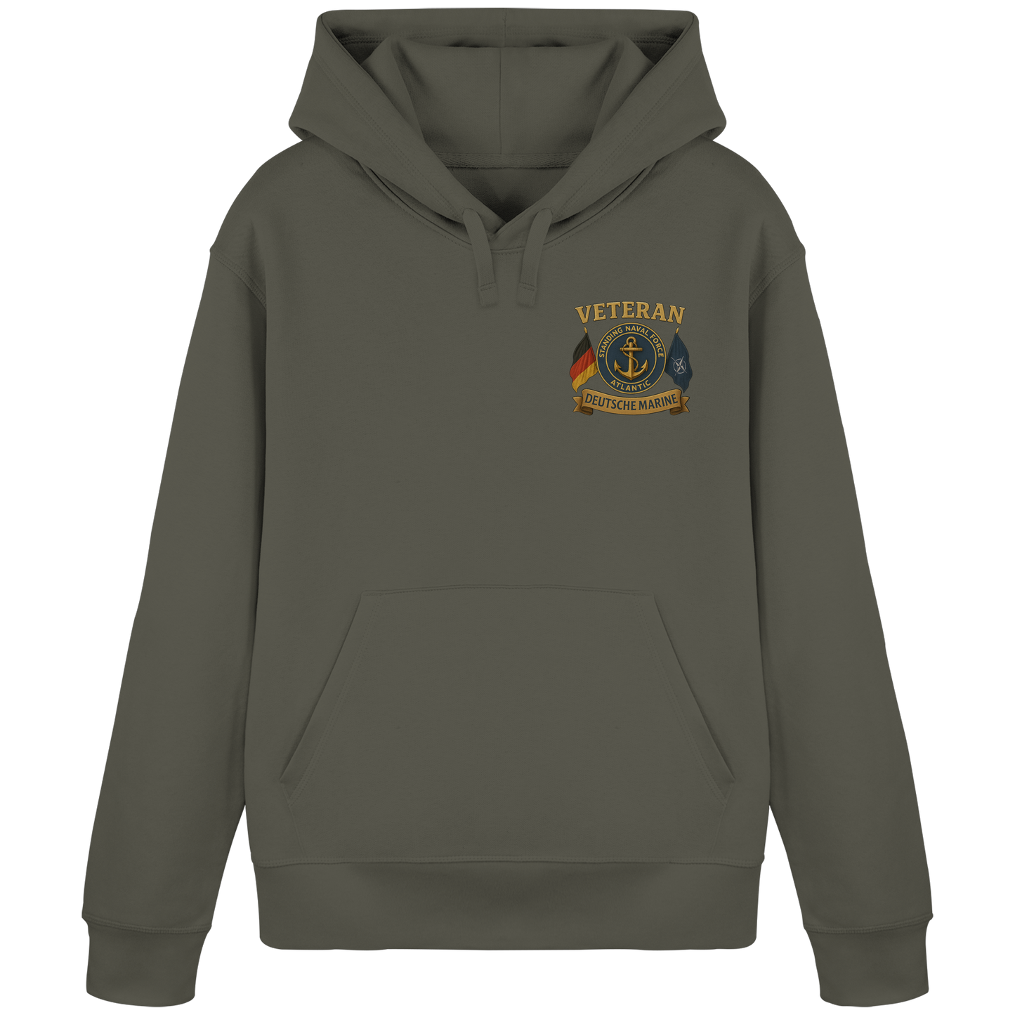 Veteran DEUTSCHE MARINE SNFL - Organic Basic Hoodie