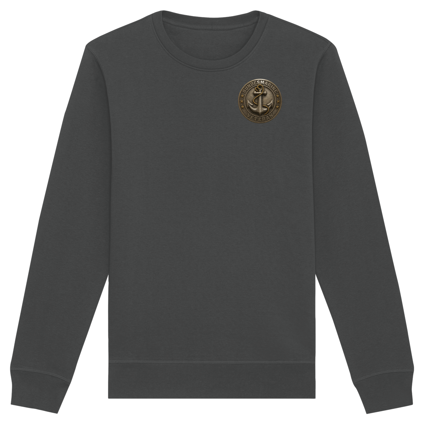Logo BUNDESMARINE - Metalleffekt - Organic Basic Unisex Sweatshirt