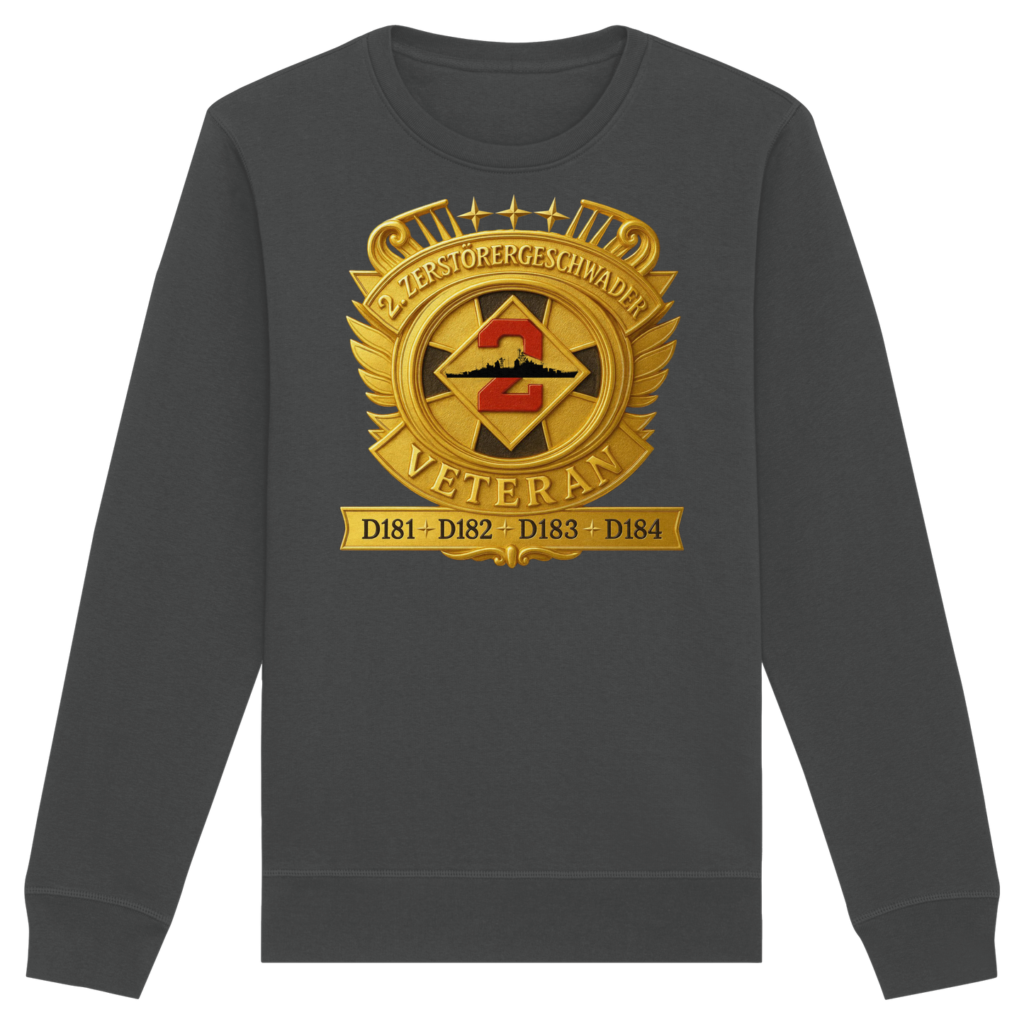 2. Zerstörergeschwader - Veteran  - Organic Basic Unisex Sweatshirt