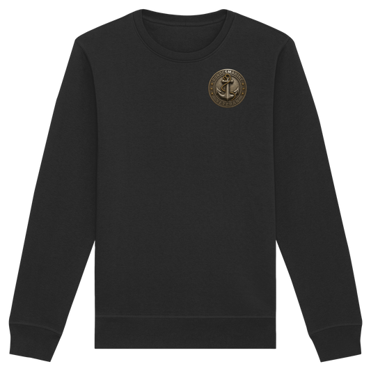 Logo BUNDESMARINE - Metalleffekt - Organic Basic Unisex Sweatshirt