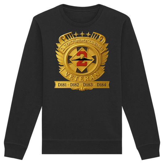 2. Zerstörergeschwader - Veteran  - Organic Basic Unisex Sweatshirt