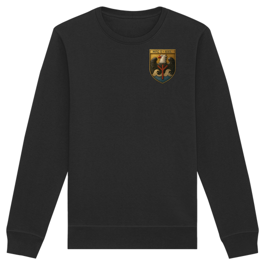 Wappen MFG5 - KIEL - Metalleffekt - Organic Basic Unisex Sweatshirt
